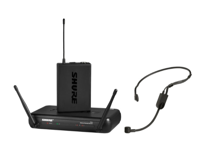 舒爾 SVX14/PGA31 一拖一無(wú)線頭戴話筒