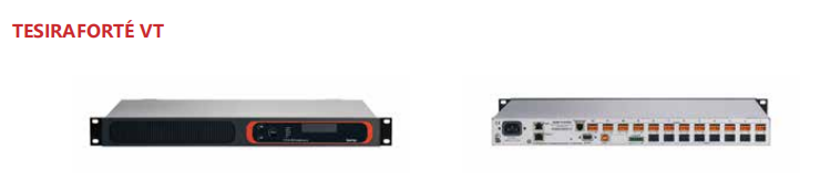 BIAMP TESIRAFORTé VT 數(shù)字音頻服務(wù)器(12路輸入8路輸出)