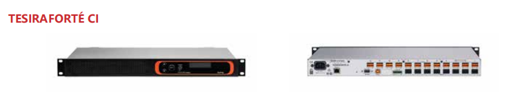 BIAMP TESIRAFORTé CI 數(shù)字音頻服務(wù)器(12路輸入8路輸出)
