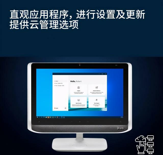 寶利通新品Poly Studio P21個人會議集成視頻會議設備