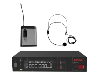 聯想Lenovo WD100BH 單通道頭戴無線套裝（真分集）無線頭戴麥克風